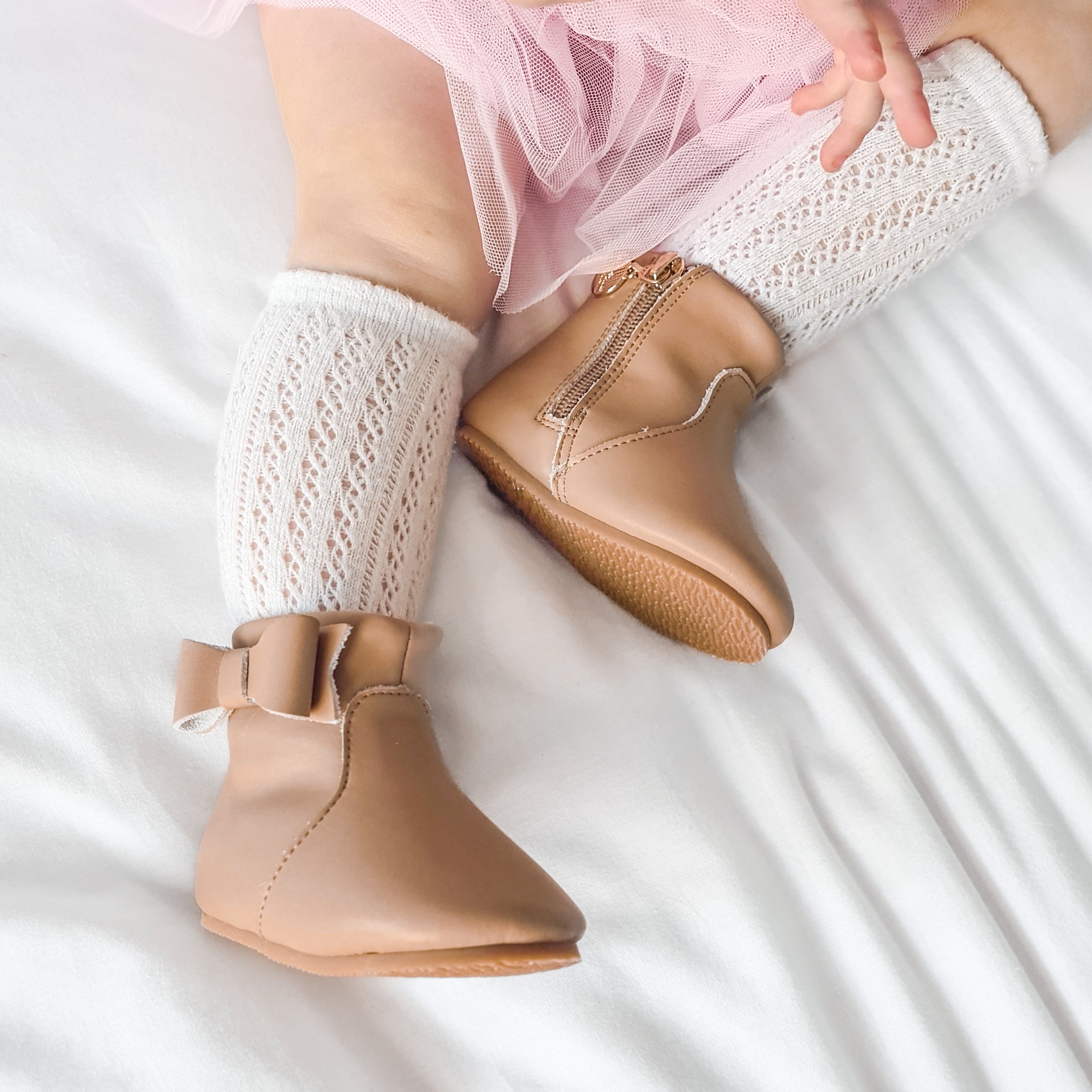 Girls tan cheap ankle boots