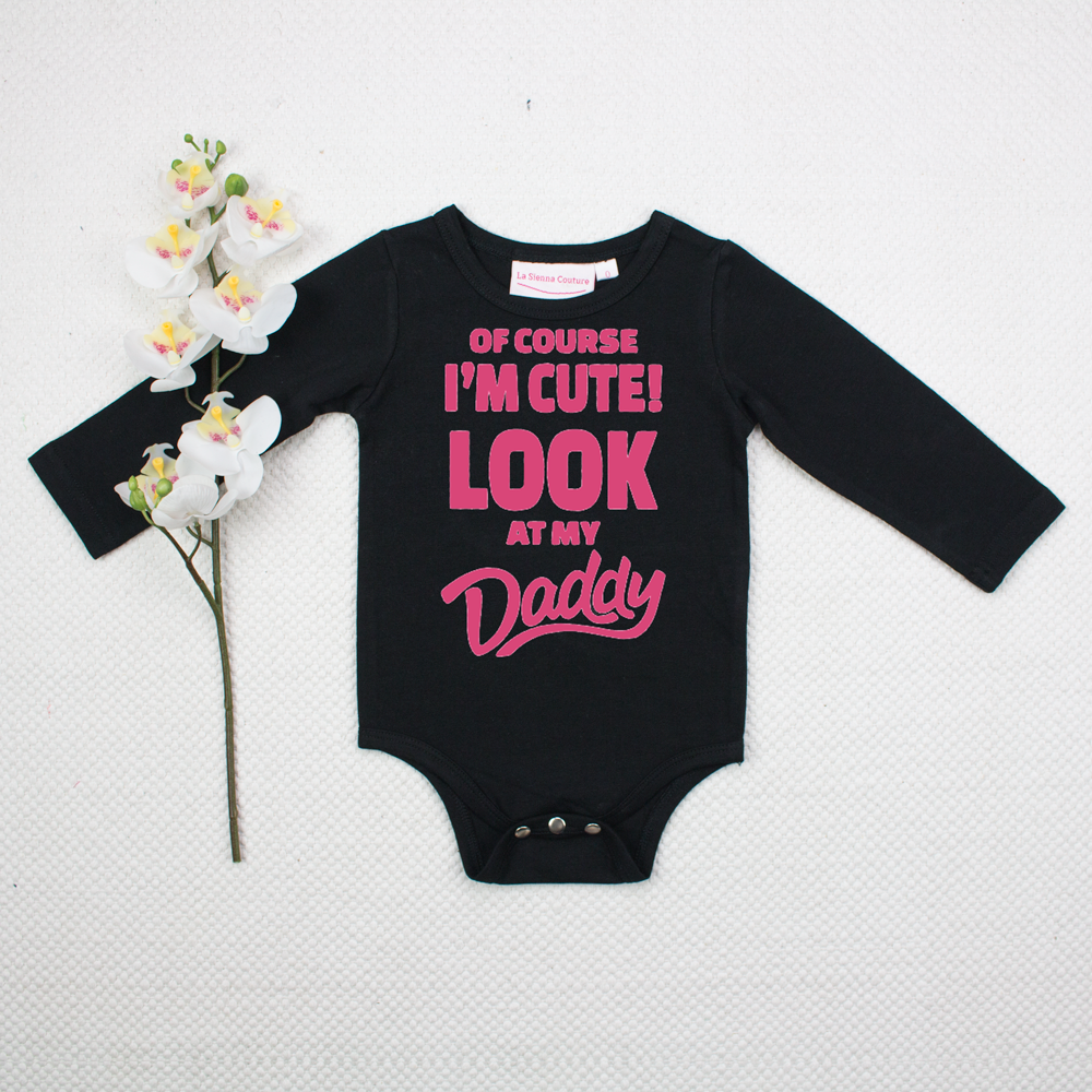 Of Course I'm Cute! - Unisex Long Sleeve  - Custom