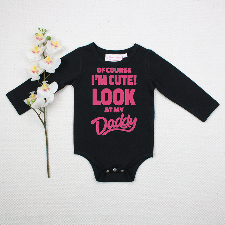 Of Course I'm Cute! - Unisex Long Sleeve  - Custom