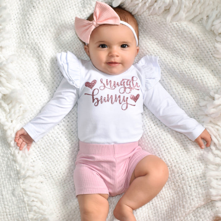 Snuggle Bunny W/ Hearts - Vinyl - Custom