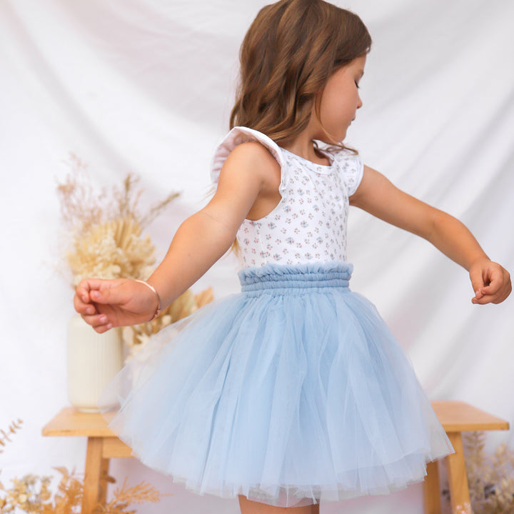 Tulle Tutu Skirt - Ice Blue