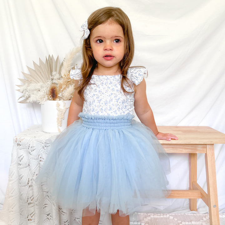 Tulle Tutu Skirt - Ice Blue