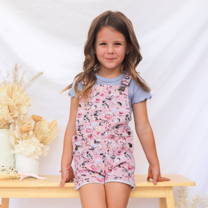 Floral Summer Overalls - Lonnie