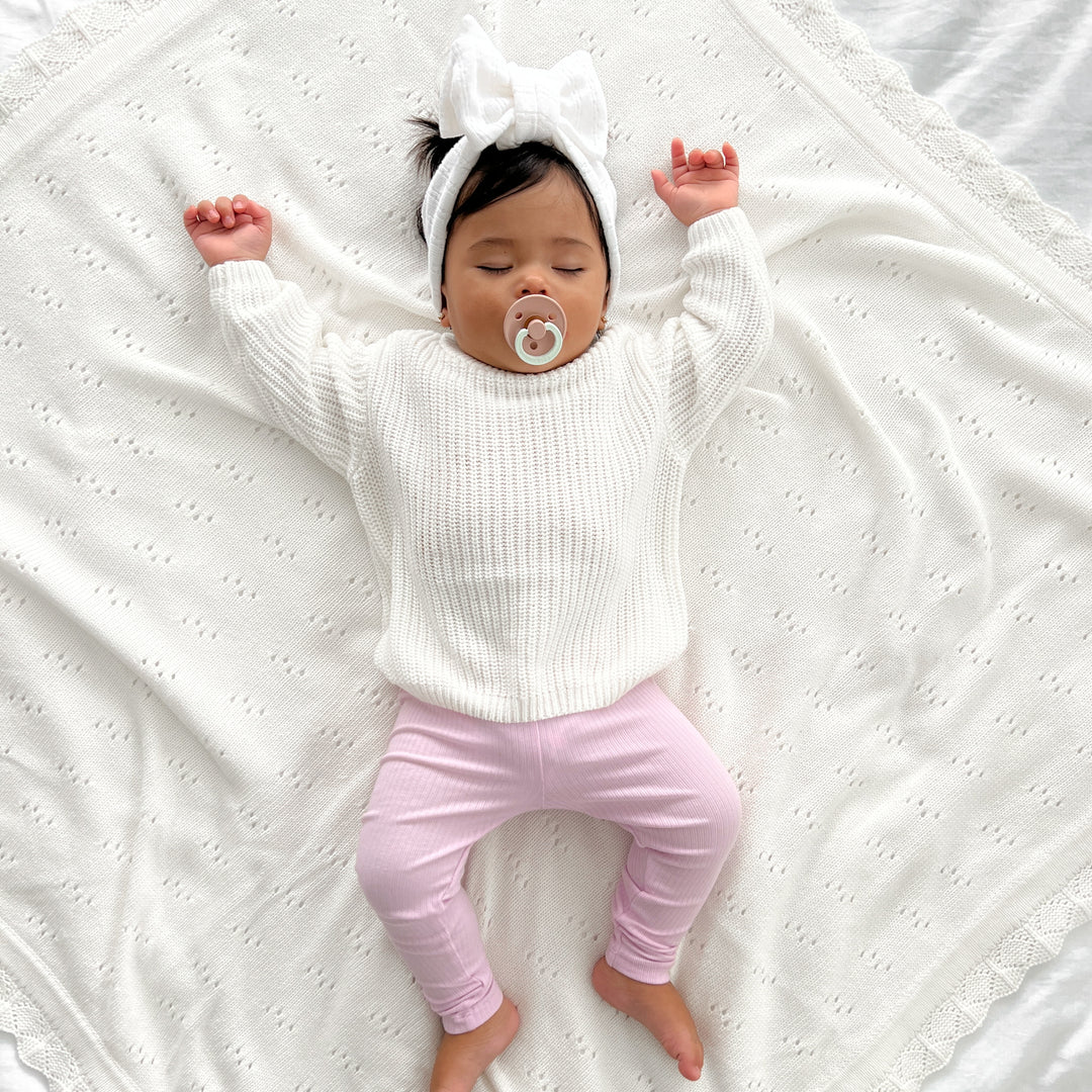 baby lilac leggings