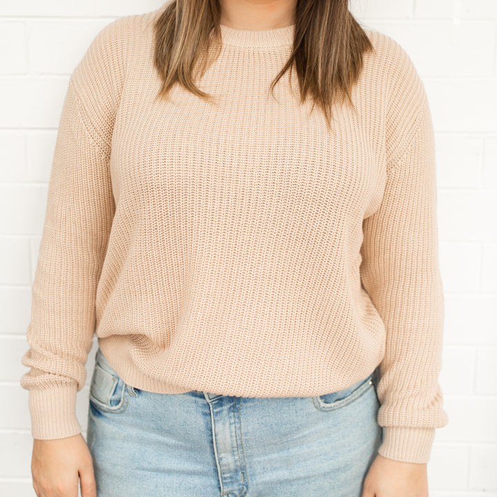 Mummy Chunky Knit - Oatmeal