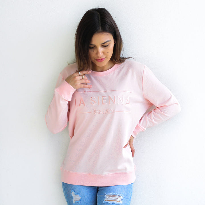 Mummy Squad Sweater - Peachy