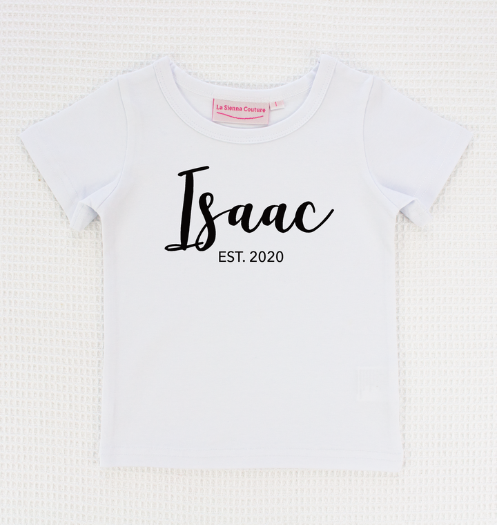 Name + Year - UNISEX Custom