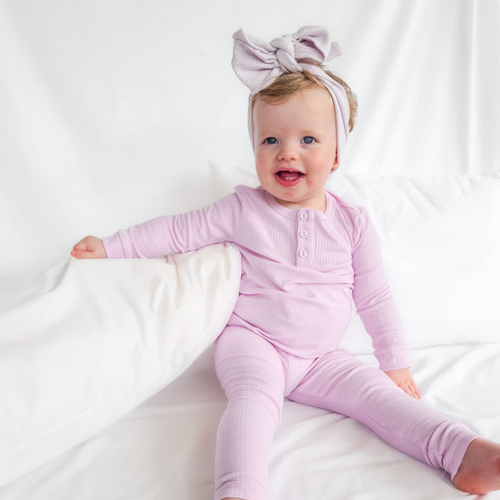 baby lilac leggings