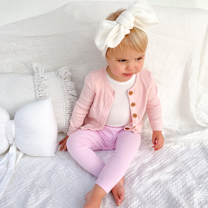 baby lilac leggings