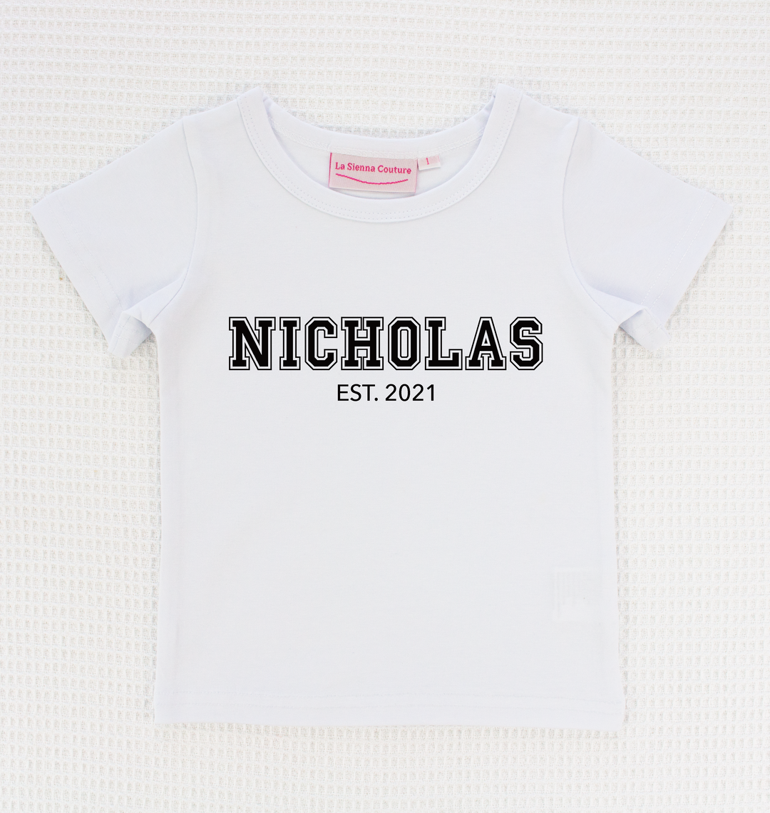 Name + Year - UNISEX Custom