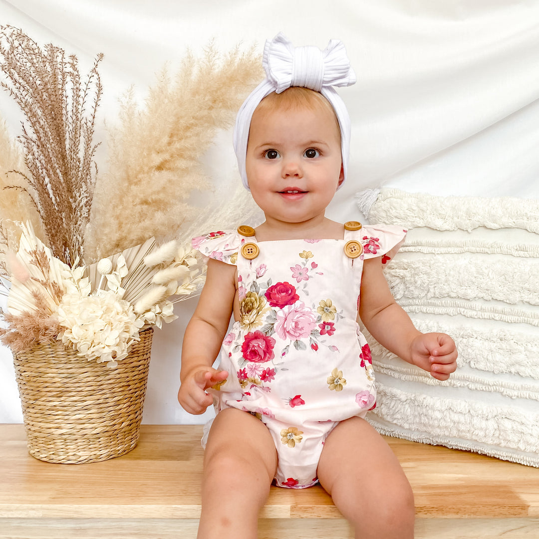 Button Romper - Winnie