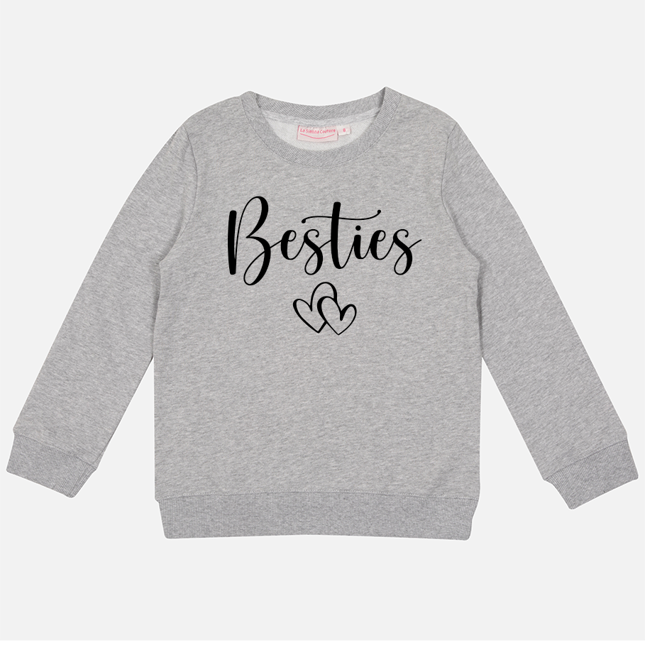 Personalised Mummy Crew Neck - Grey