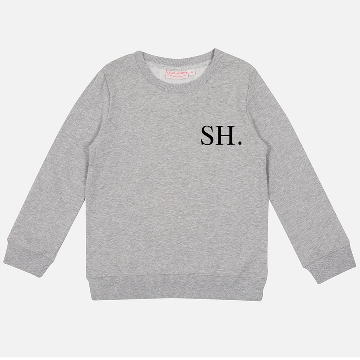 Personalised Mummy Crew Neck - Grey