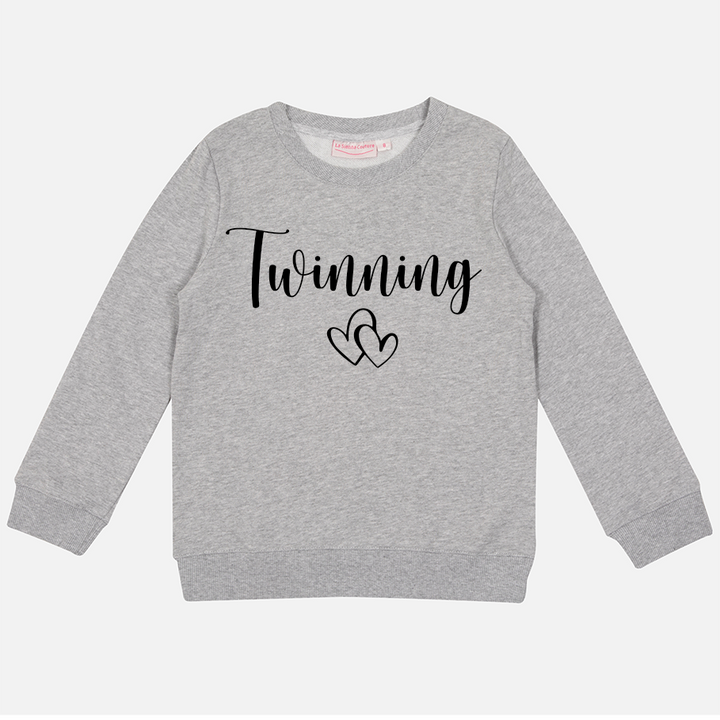 Personalised Mummy Crew Neck - Grey