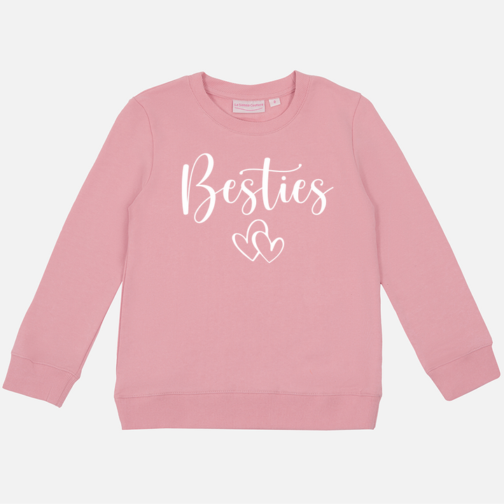 Personalised Mummy Crew Neck - Parisian Pink