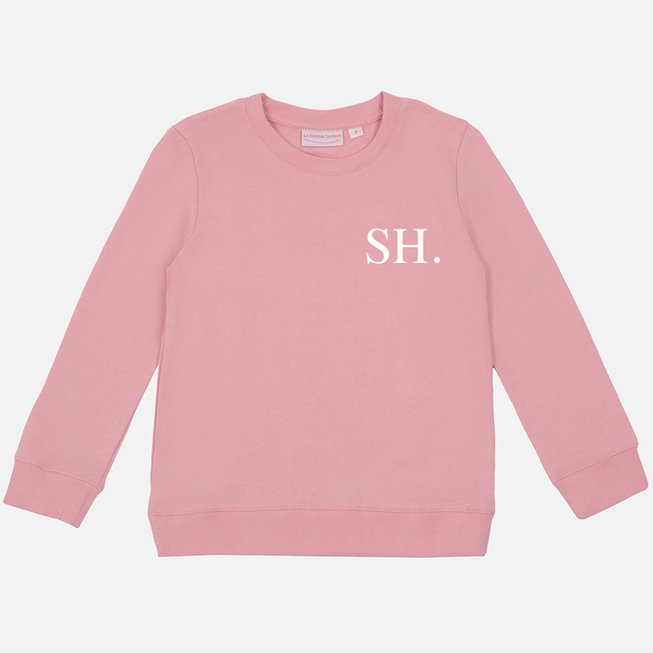 Personalised Mummy Crew Neck - Parisian Pink