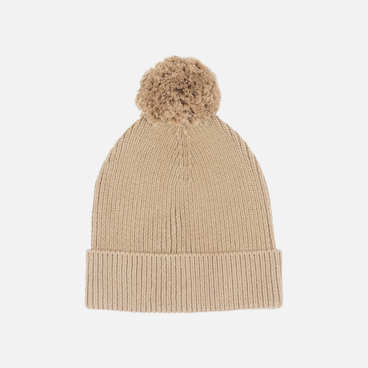 Knitted Beanie - Almond