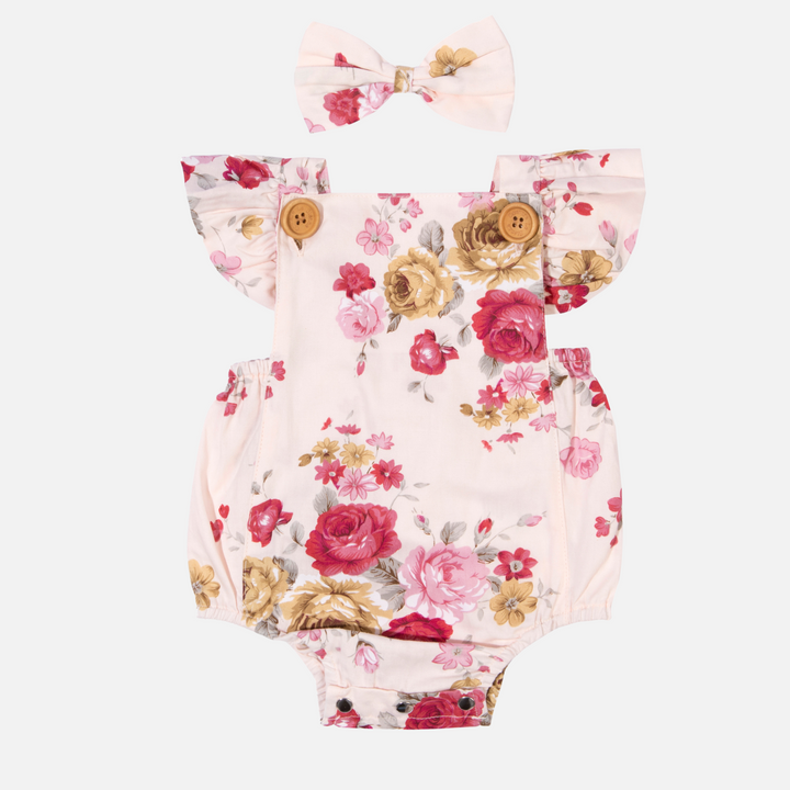 Button Romper - Winnie